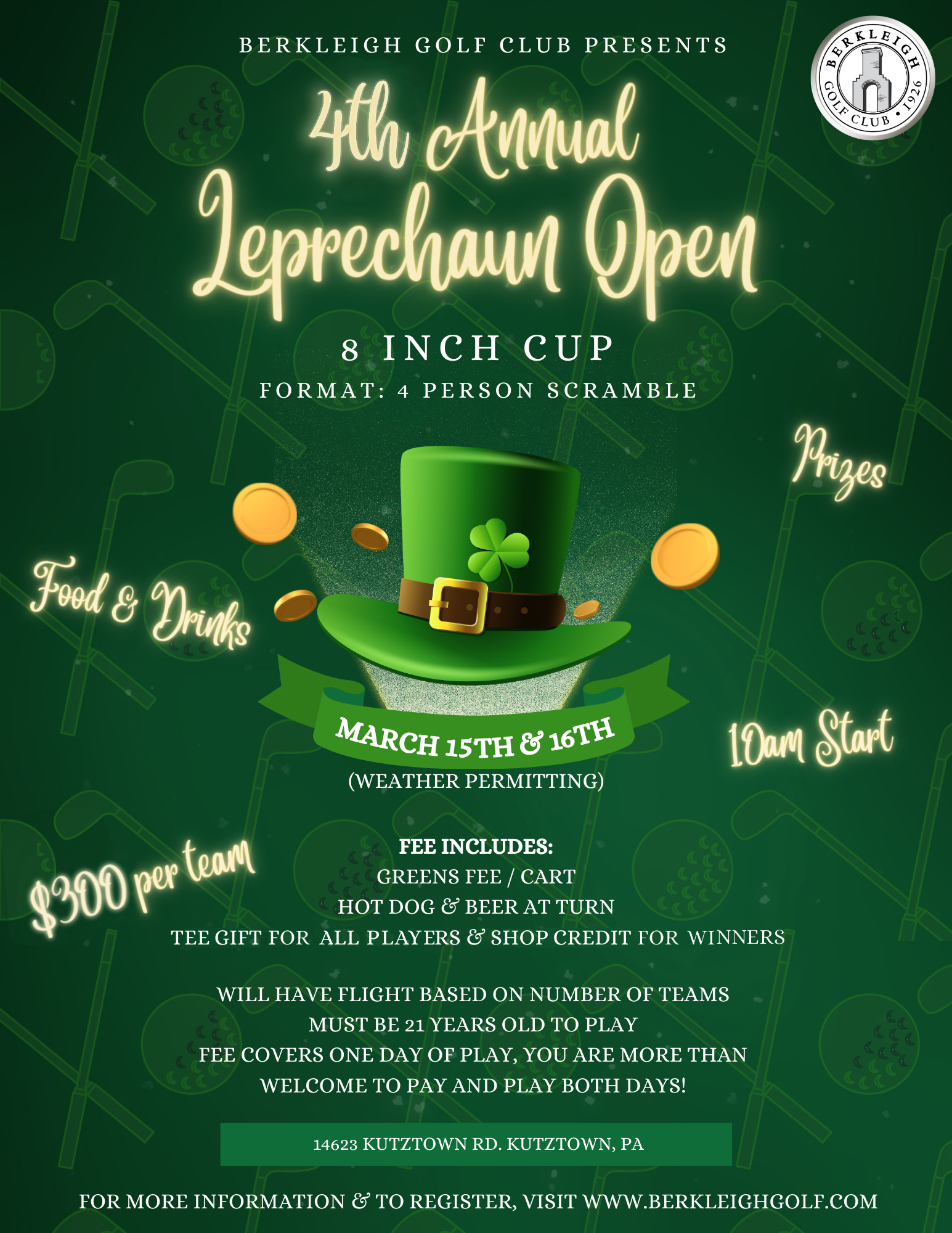 2025 leprechaun open2